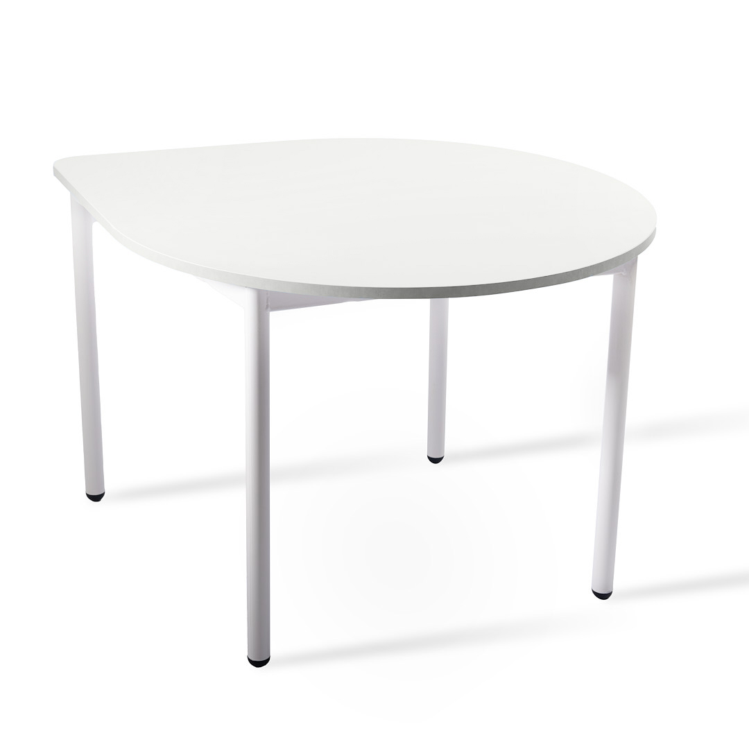 שולחן טיפה לבן