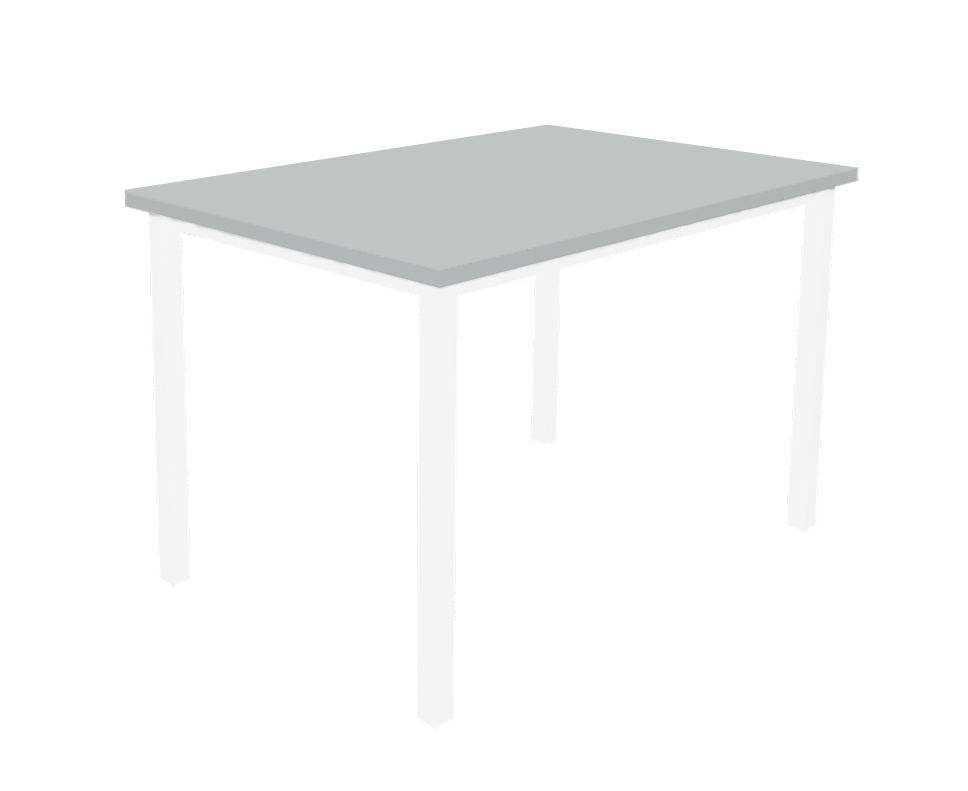 שולחן מלבן אפור